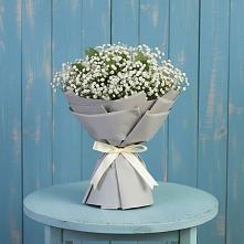 Букет цветов из:  Гипсофила в Чебургольской