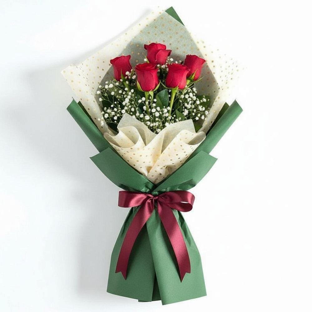 Букет цветов из: Розы в Чебургольской