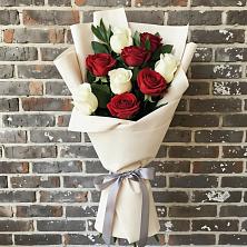 Букет цветов из:  Розы в Чебургольской