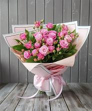 Букет Розовый кустик в Чебургольской
