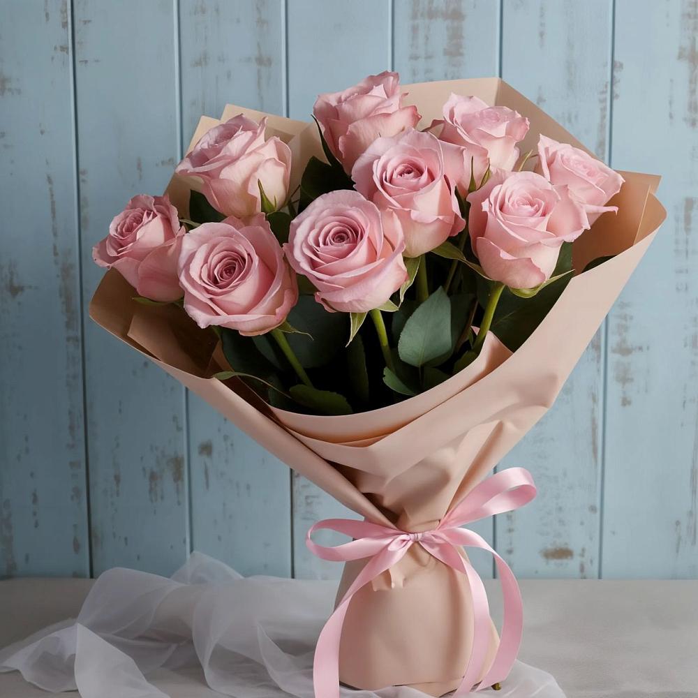 Букет цветов из: Розы в Чебургольской