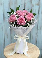 Букет цветов из:  Розы в Чебургольской