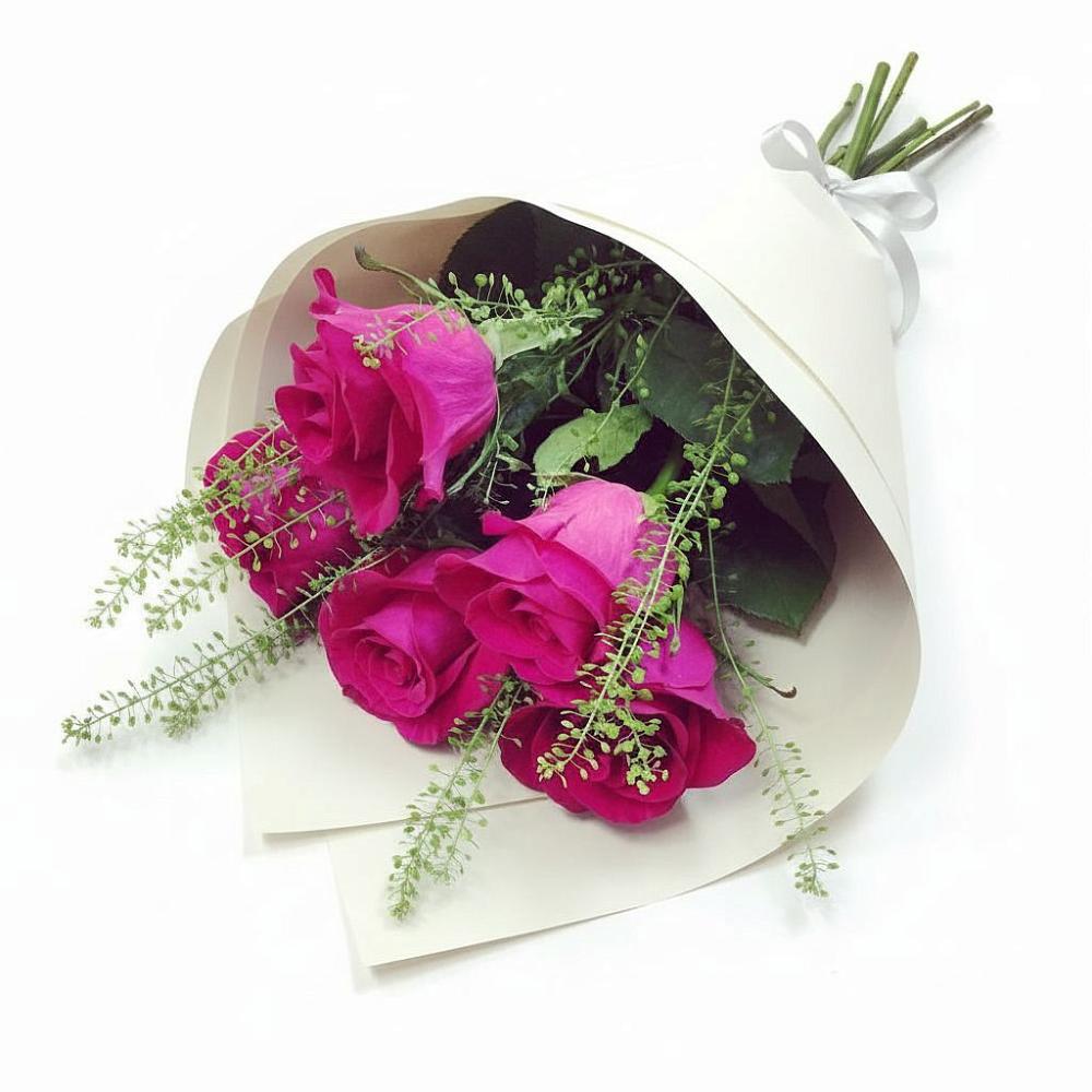 Букет цветов из: Розы в Чебургольской