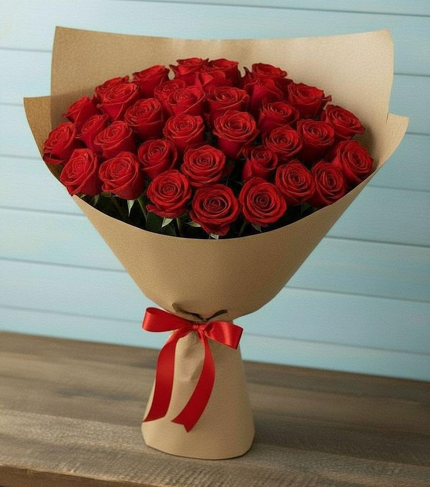 Букет Красные розы Милано в Чебургольской