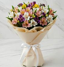 Букет цветов из:  Альстромерии в Чебургольской