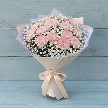 Букет цветов из:  Гвоздики в Чебургольской