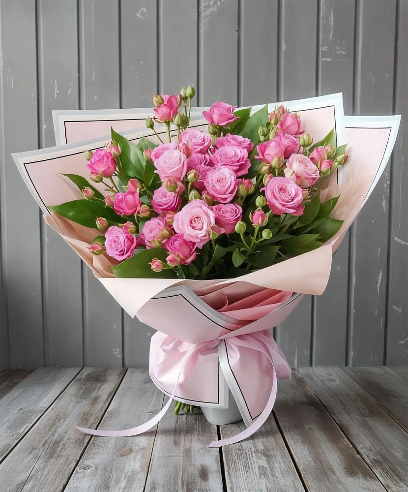 Букет Розовый кустик в Чебургольской