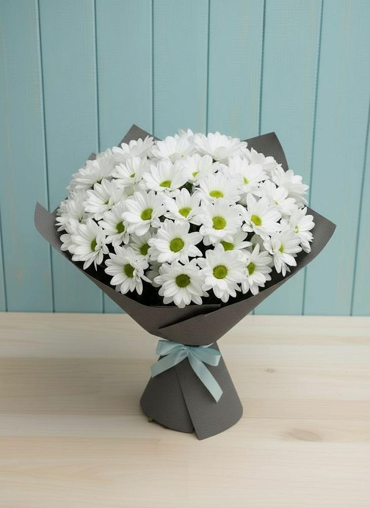 Букет цветов из: Хризантемы в Чебургольской