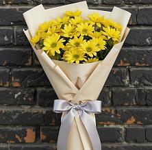 Букет цветов из:  Хризантемы в Чебургольской