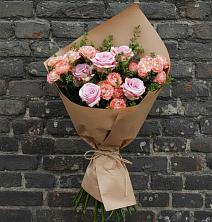 Букет цветов из:  Розы в Чебургольской