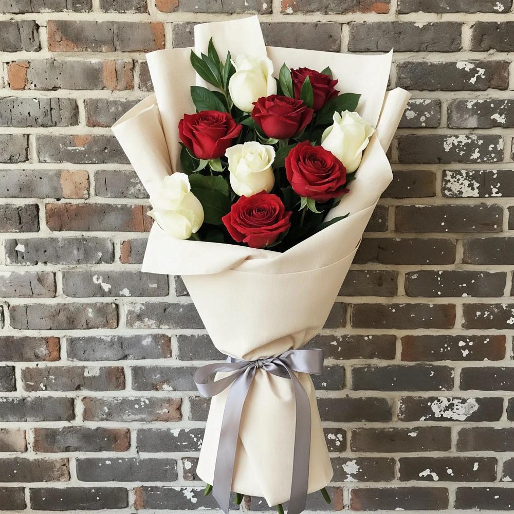 Букет цветов из: Розы в Чебургольской