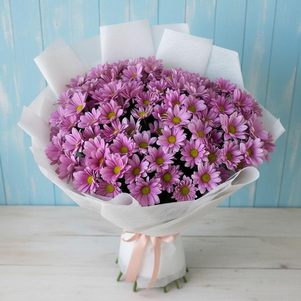 Букет цветов из: Хризантемы в Чебургольской