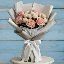 Букет цветов из:  Розы в Чебургольской