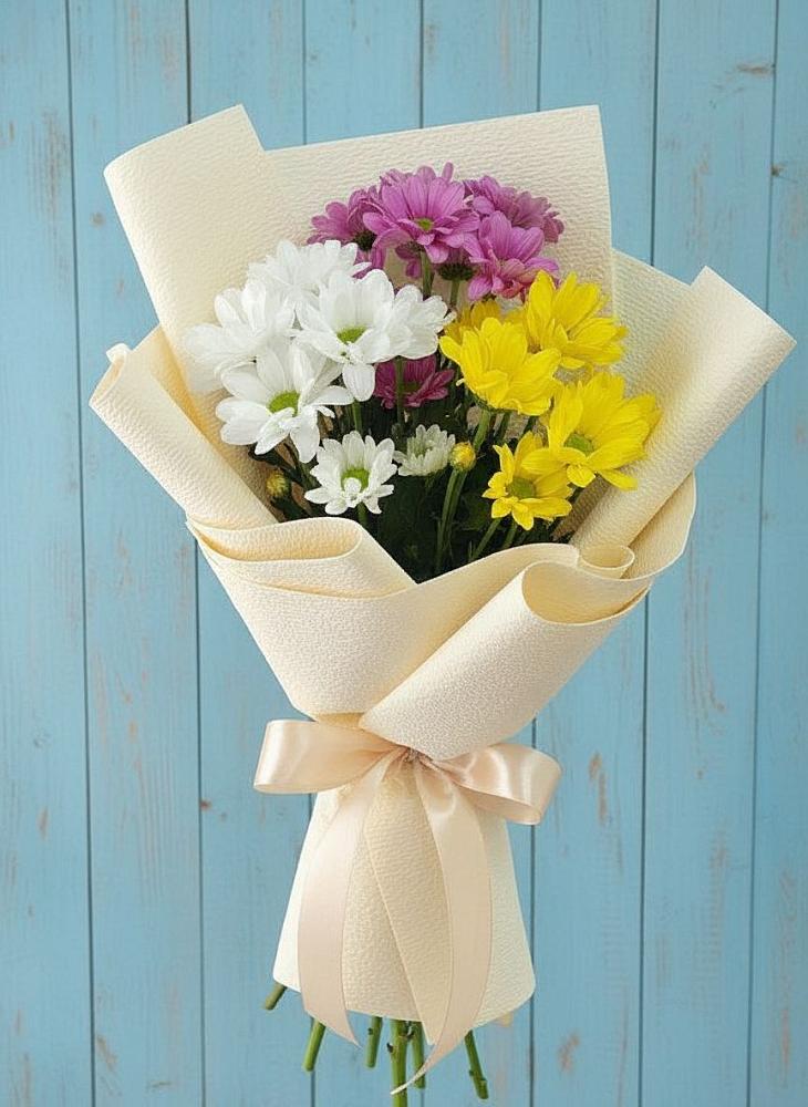 Букет цветов из: Хризантемы в Чебургольской