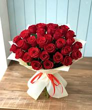 Букет 29 Красных роз в Чебургольской