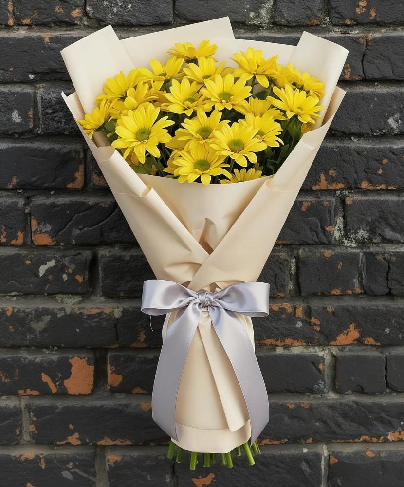 Букет цветов из: Хризантемы в Чебургольской