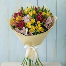 Букет цветов из:  Альстромерии в Чебургольской
