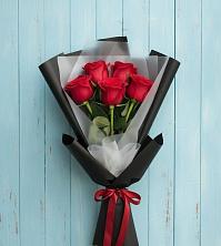 Букет цветов из:  Розы в Чебургольской