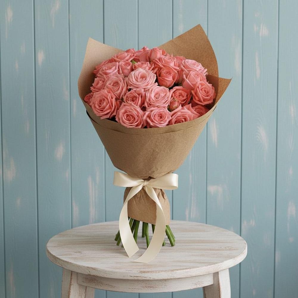 Букет цветов из: Розы в Чебургольской