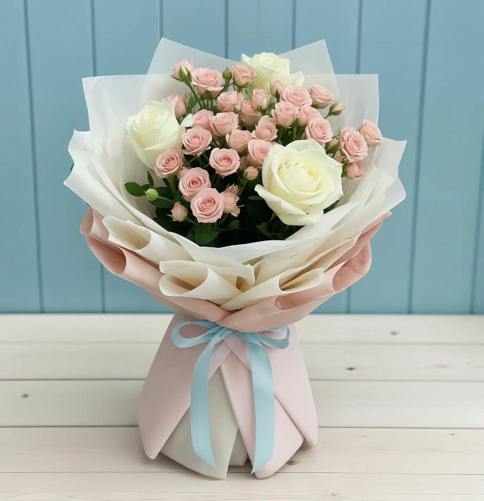 Букет цветов из: Розы в Чебургольской