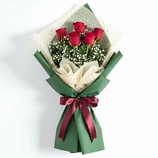 Букет цветов из:  Розы в Чебургольской